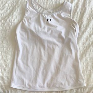 White under armour tank